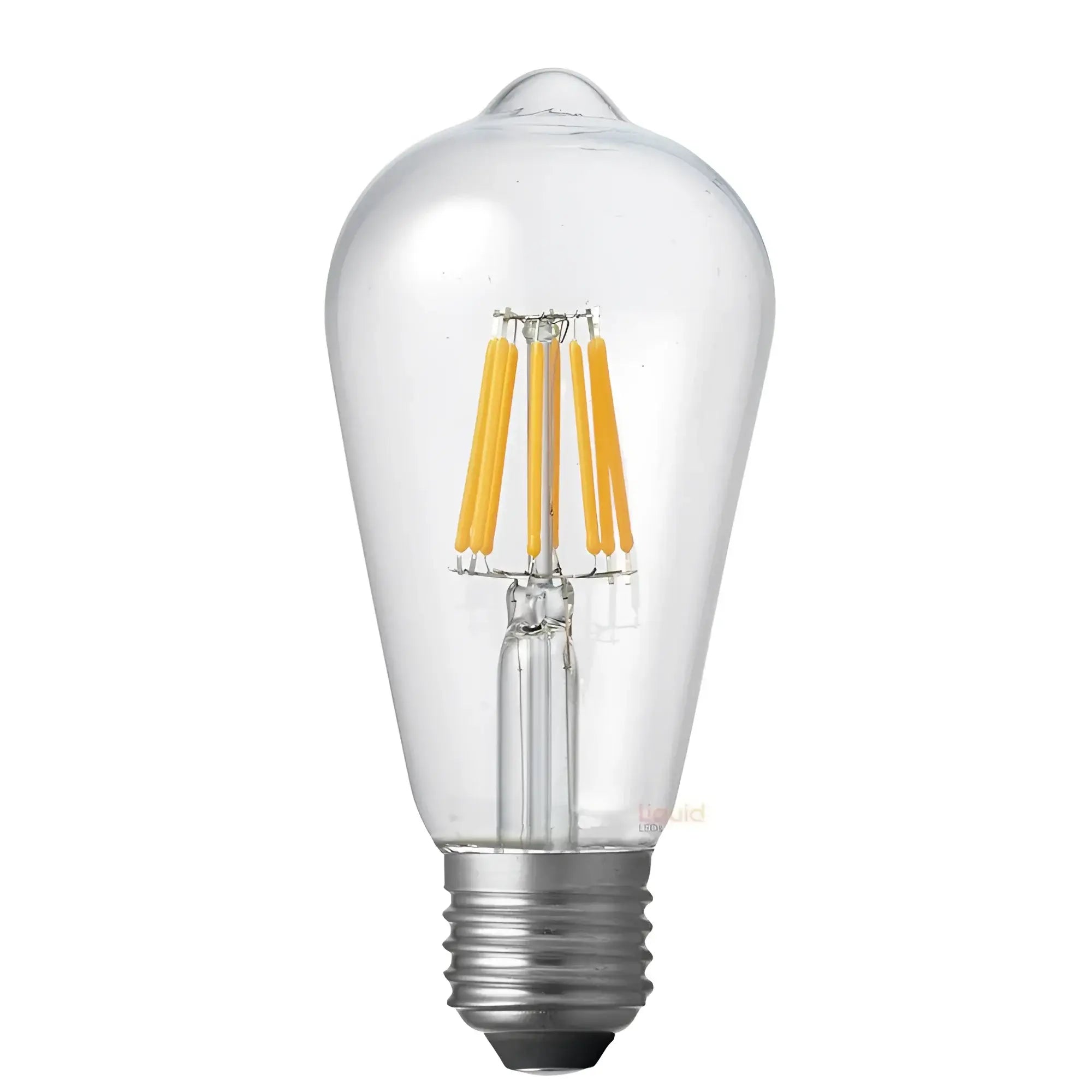 12v 6w 550lm E27 2200k Clear Dimmable Led St64 Green