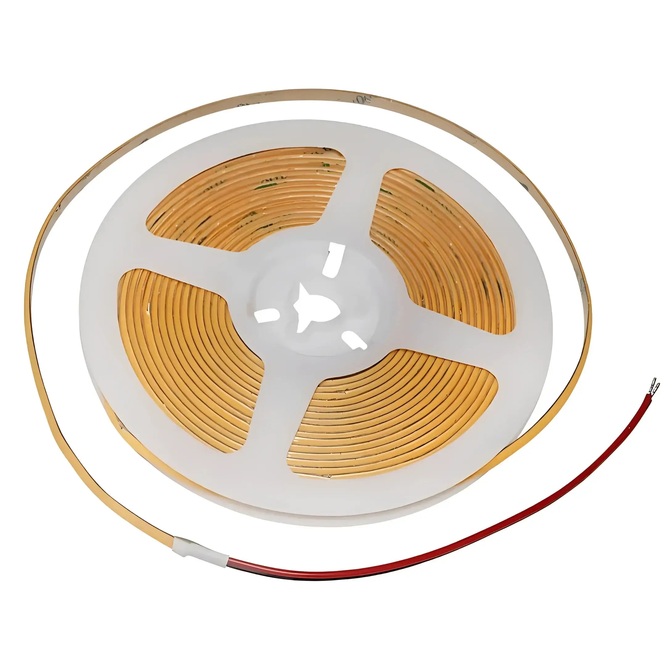 7w 6000k Ip20 Cob Flexible Strip Light 3mm Visual - Uncut 5 Meter Reel