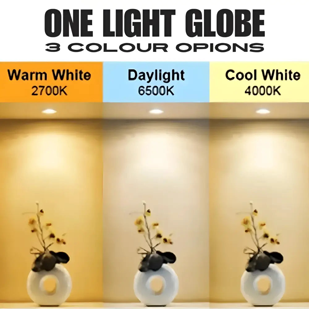 Green Earth Lighting Australia LED Globes 12W 1150lm E27 Tri-Colour Frost LED Dimmable GLS GLSTRIE27