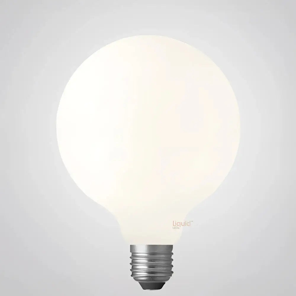 12W G125 LED Globe E27 Matte Finish in Natural White - LiquidLEDs™ - Globe Bulbs