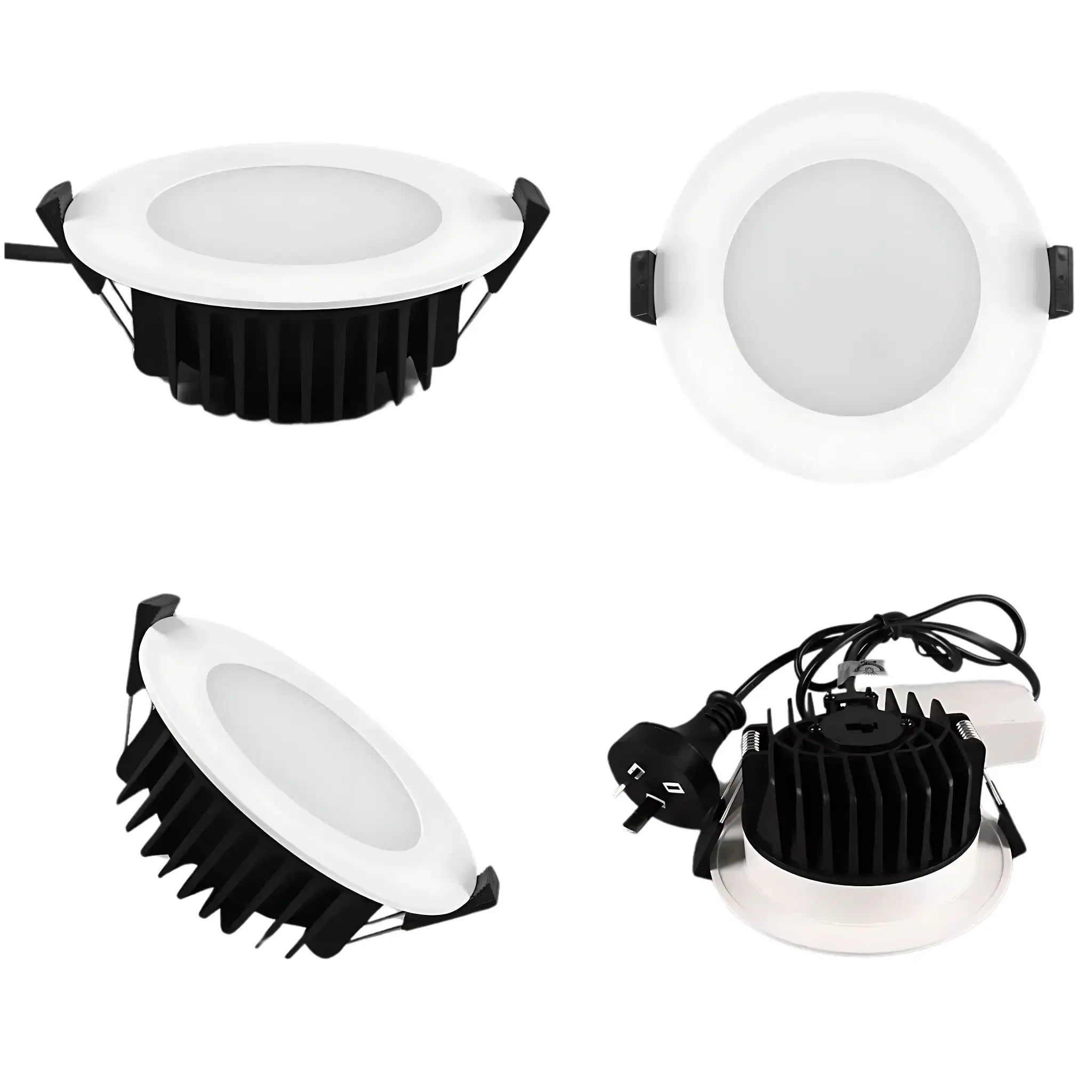 Kakadu 13w Tri-colour Led Downlight – 90mm Cut out Recessed Light