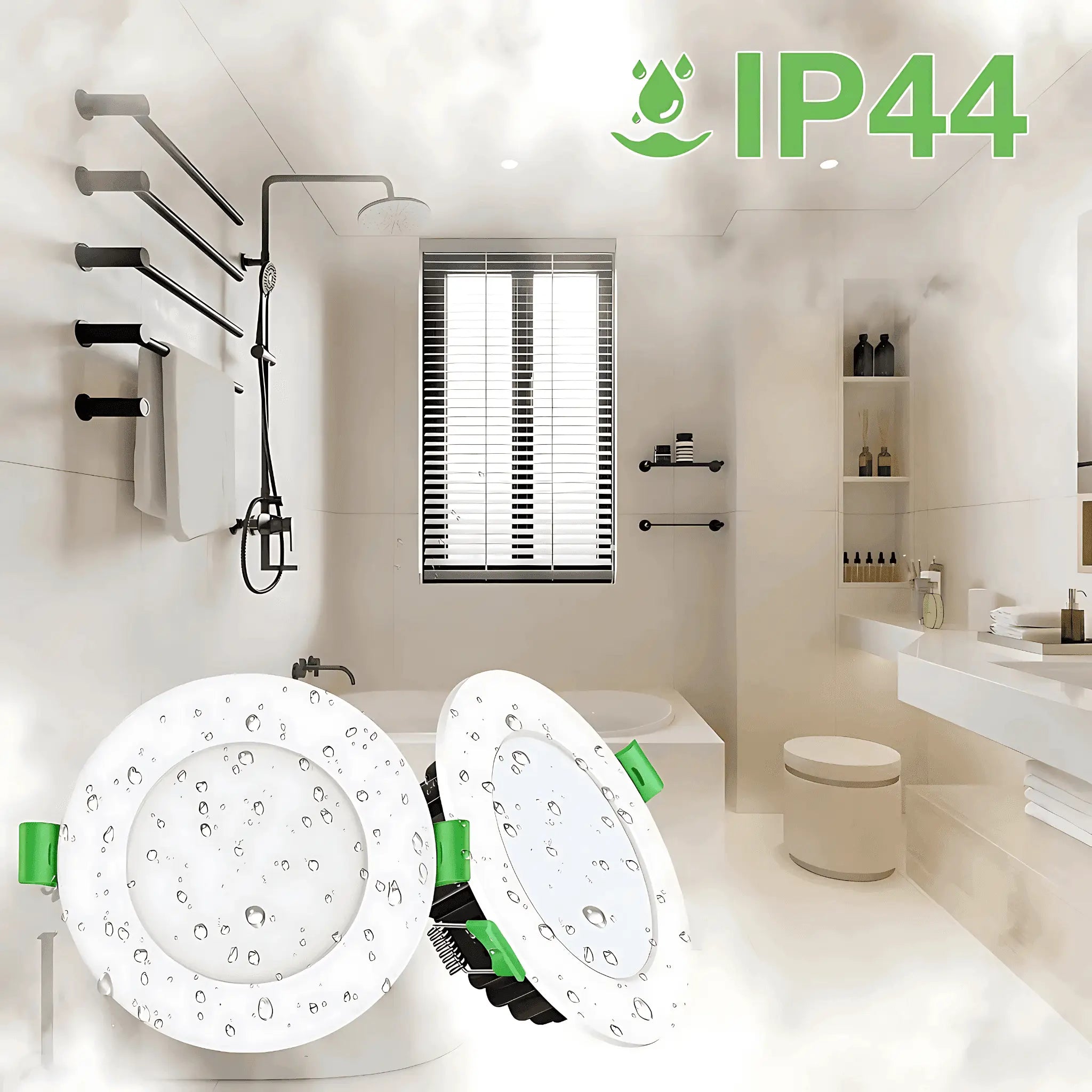 13W Tri-Colour Dimmable LED Downlight | 90mm Cut Out | Kakadu C-Bus - Home & Garden > Lighting