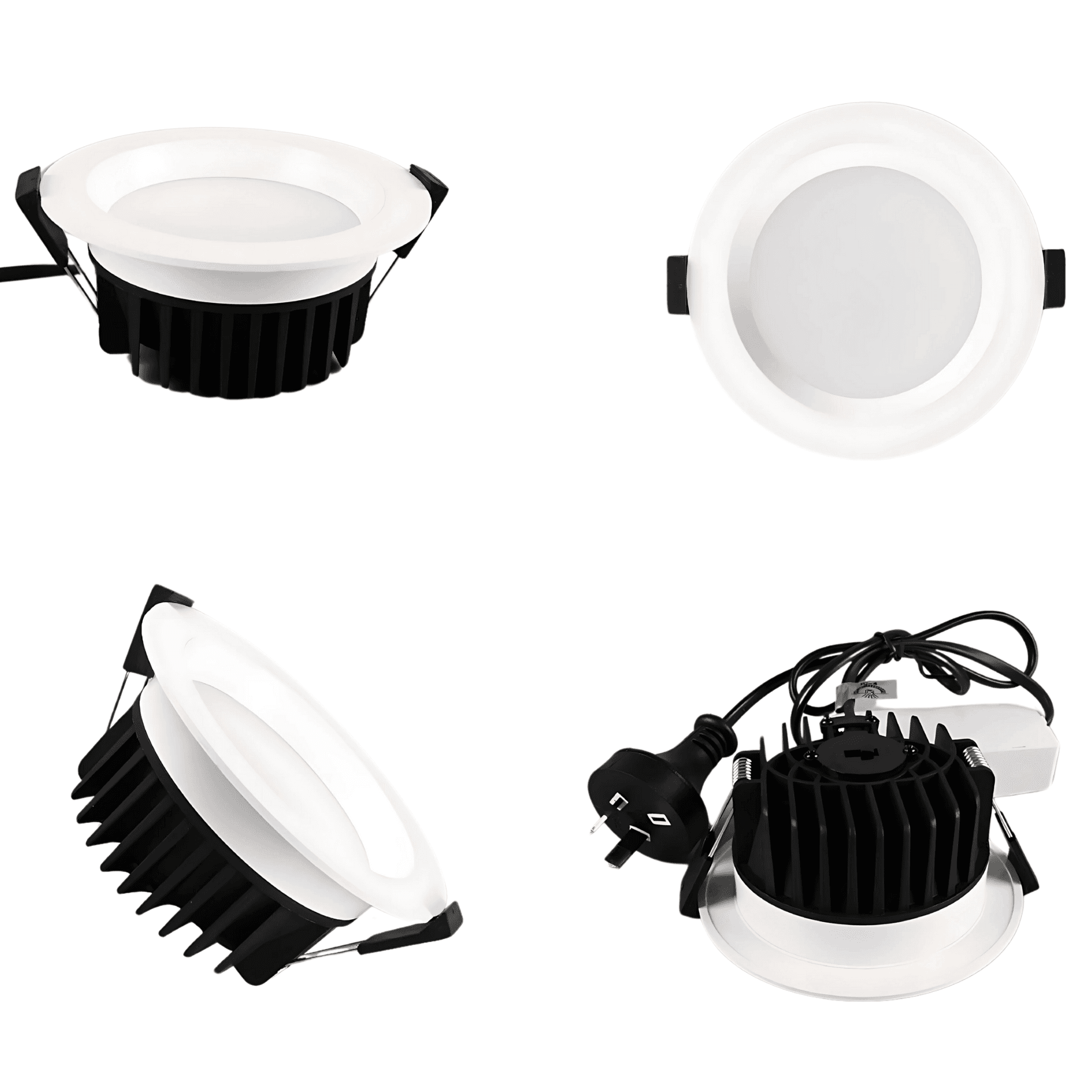 Green Earth Lighting Australia Home & Garden > Lighting 13W Tri-Colour Dimmable LED Downlight | 90mm Cut Out | Uluru FAA1180A/R/WH