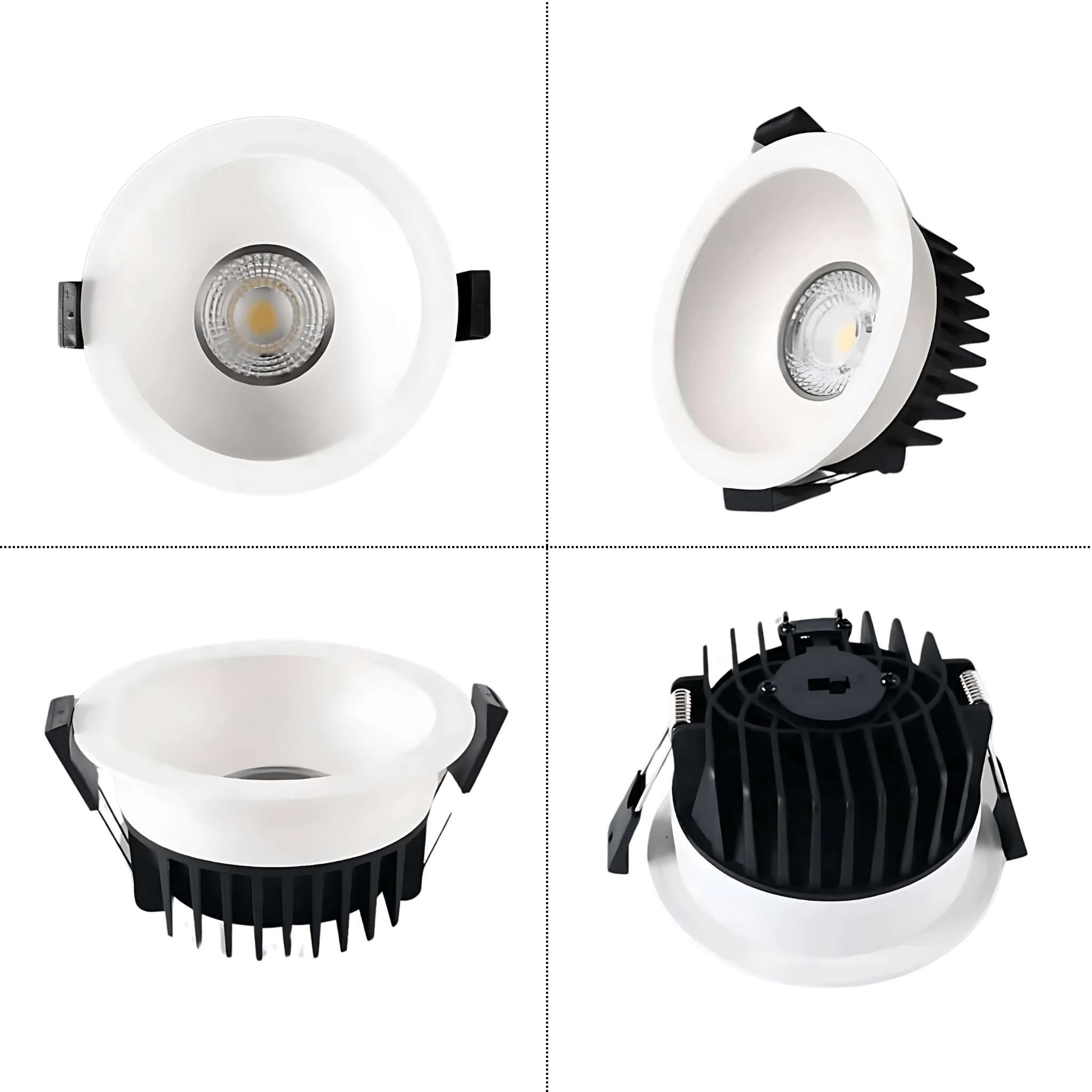 Green Earth Lighting Australia Home & Garden > Lighting 13W Tri-Colour Dimmable LED Downlight | 90mm Cut Out | Nullarbor AS-TD138TAC-A