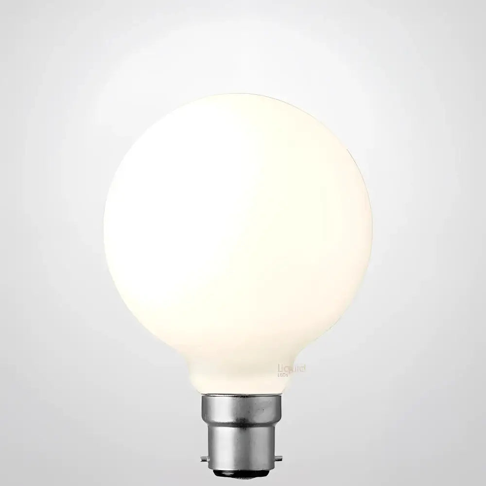 LiquidLEDs Lighting Globe Bulbs 14W G95 Opal Dimmable LED Globe (B22) in Natural White F1422-G95-M-40K