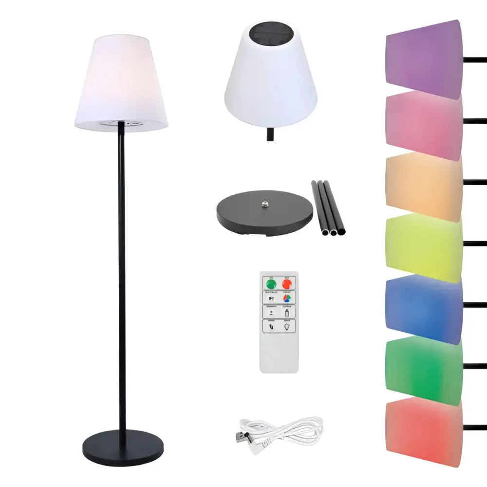 150CM Solar LED Floor Lamp