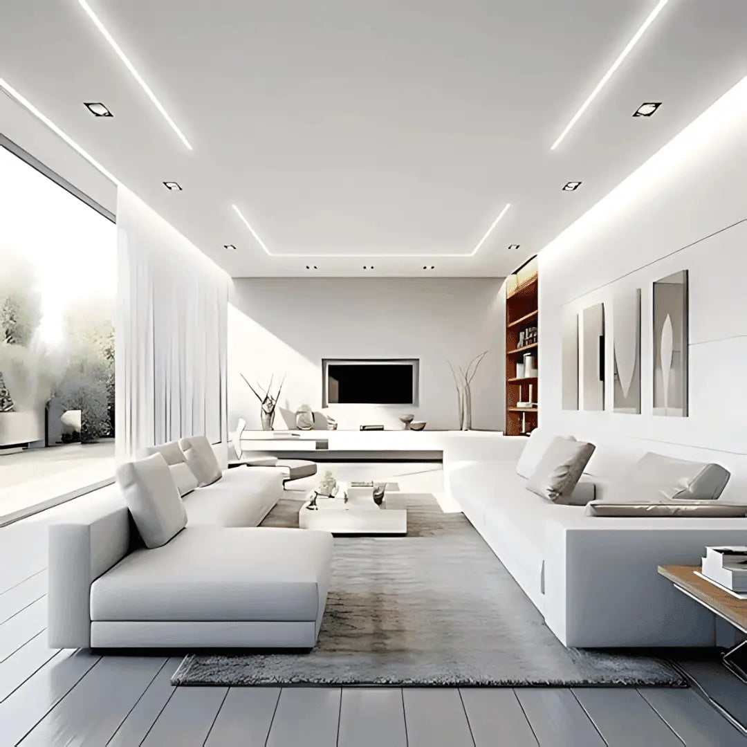 Cob Led Strip Light Double Row 18w/m – Dotless Cool White (ip20 Indoor)