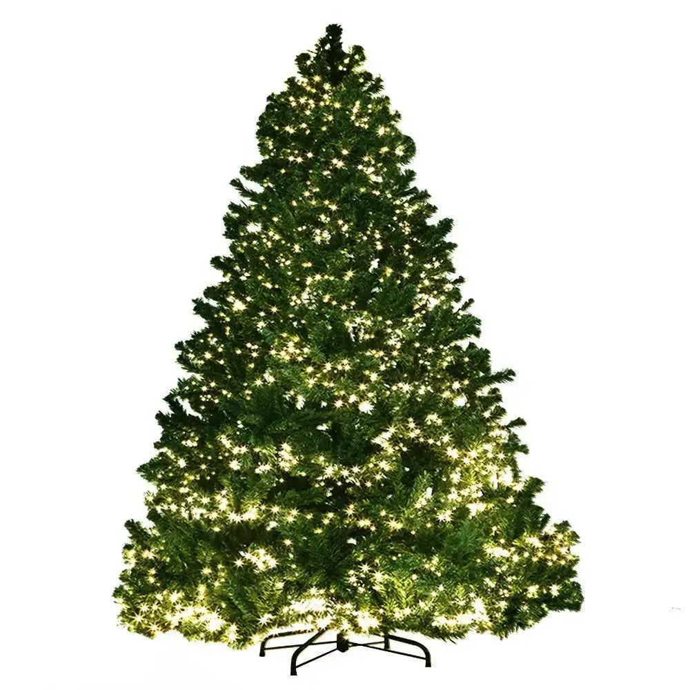 2.1M 8 Light Mode LEDs Christmas Tree