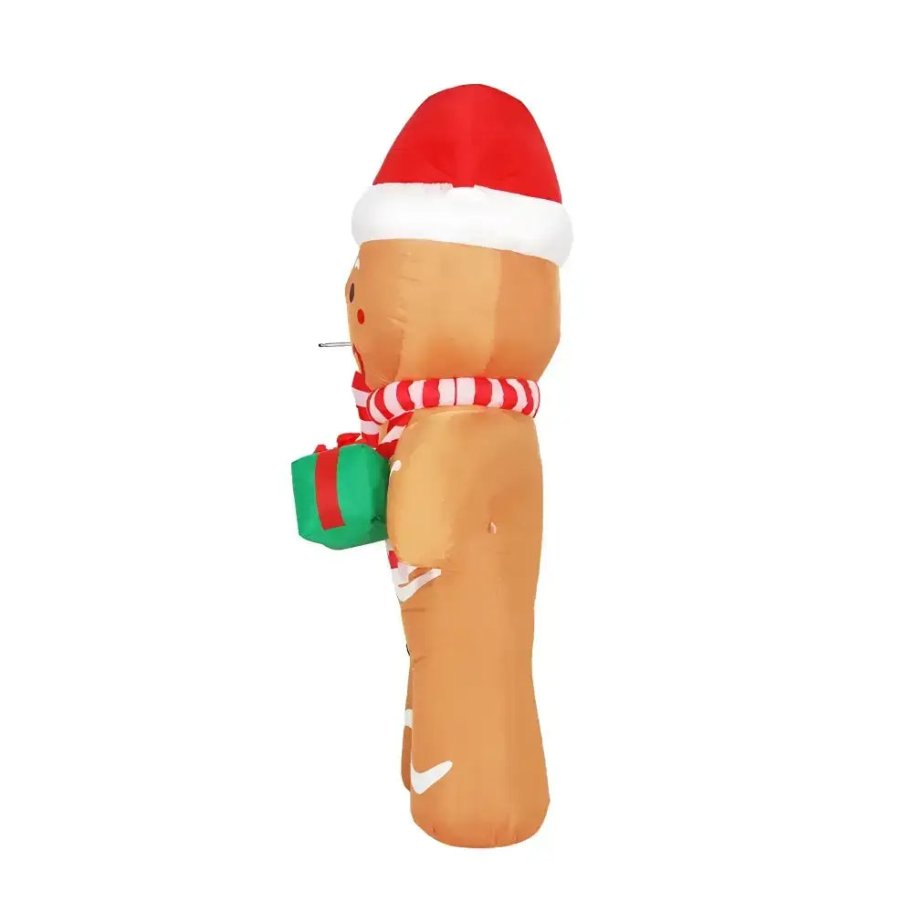 2.4m Christmas Inflatable Gingerbread Man Decorations