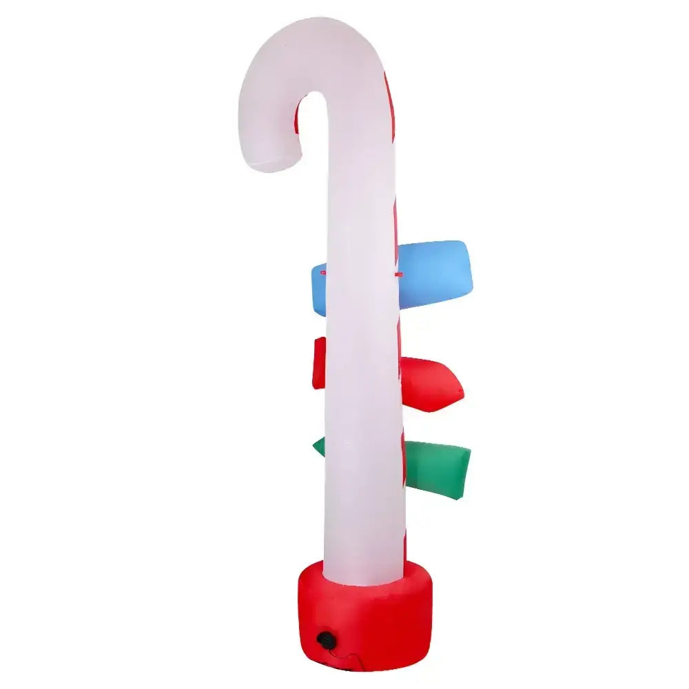 2.4m Inflatable Candy Pole - Perfect Christmas Decor