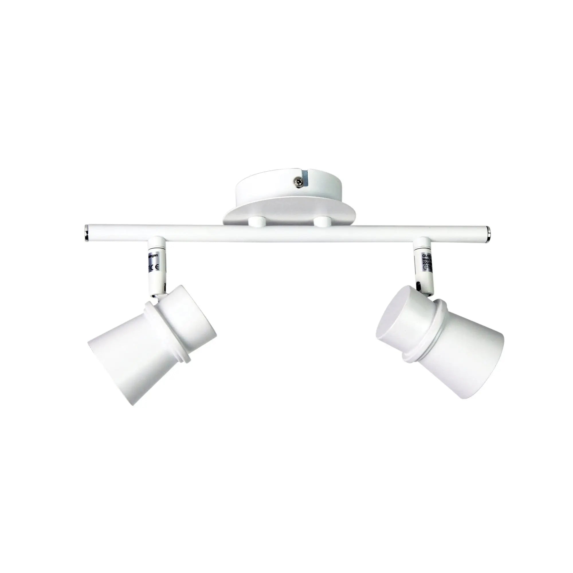 Oriel Yarra Spot Light Bar Gu10 Led Adjustable Fixture - 2 / White