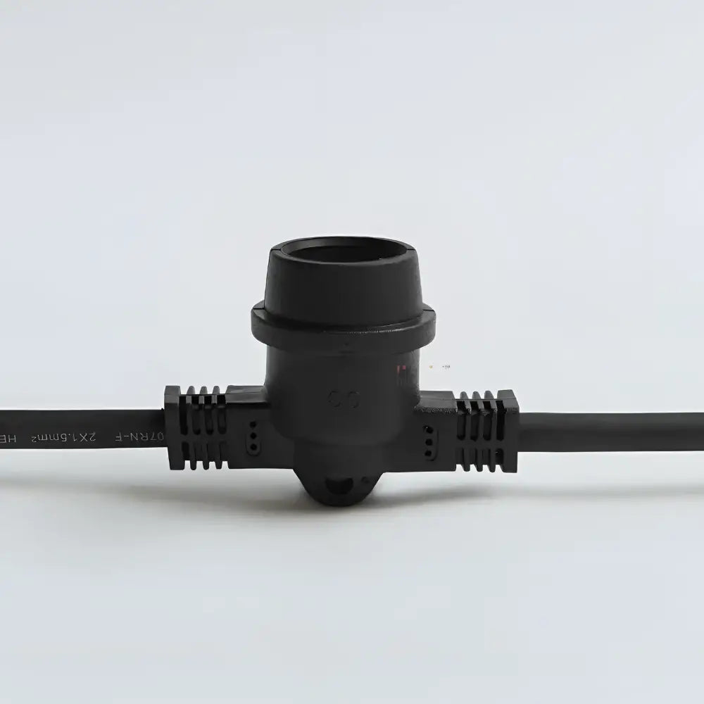 Green Earth Lighting Australia Outdoor 20 meter Black IP65 Festoon Kit (Free Globes included) 20MFESKITB