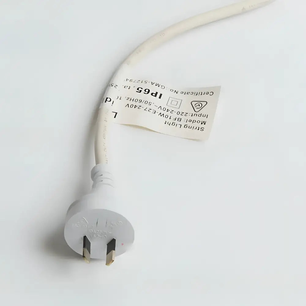 Green Earth Lighting Australia Outdoor 20 meter White IP65 Festoon Kit (Free Globes included) 20MFESKITW