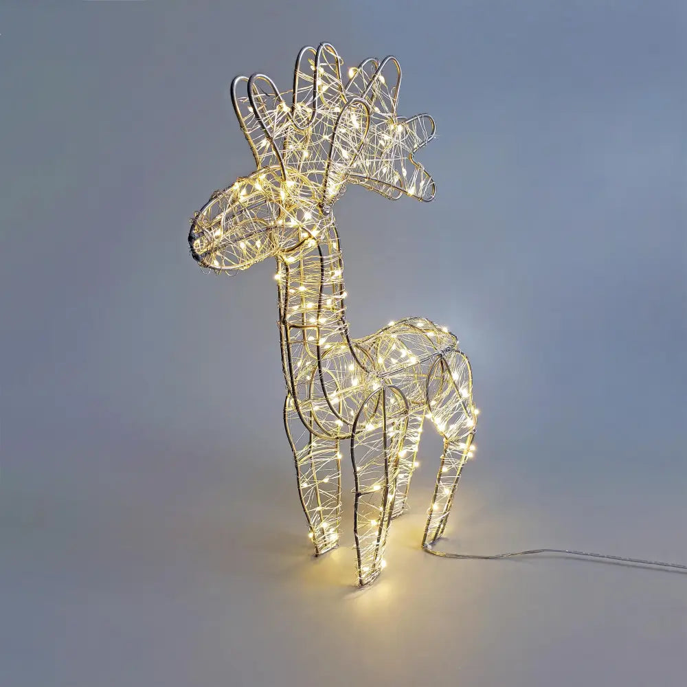 Lexi Lighting Christmas Figure 200 LED Micro Dual Colour LED Reindeer MIC007
