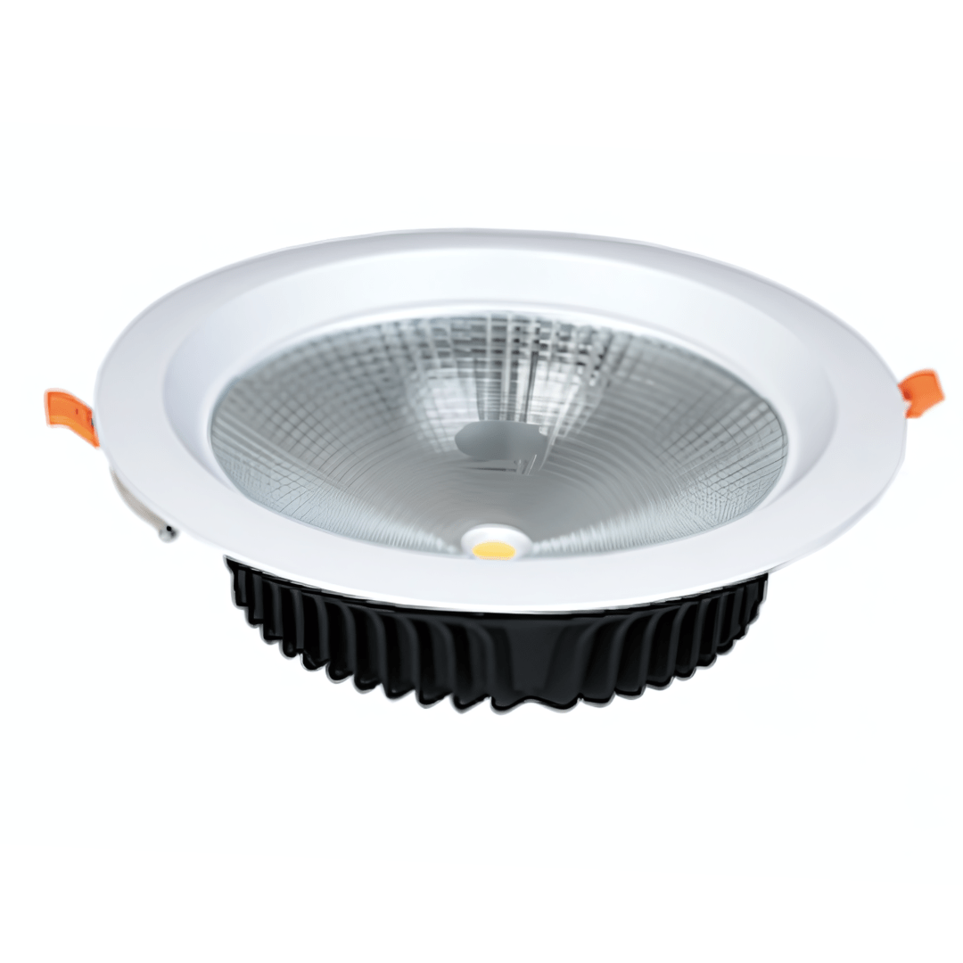 Green Earth Lighting Australia LED downlight 20W COB Tri-Colour Dimmable Aluminium LED Downlight 160mm cut out GE8030W