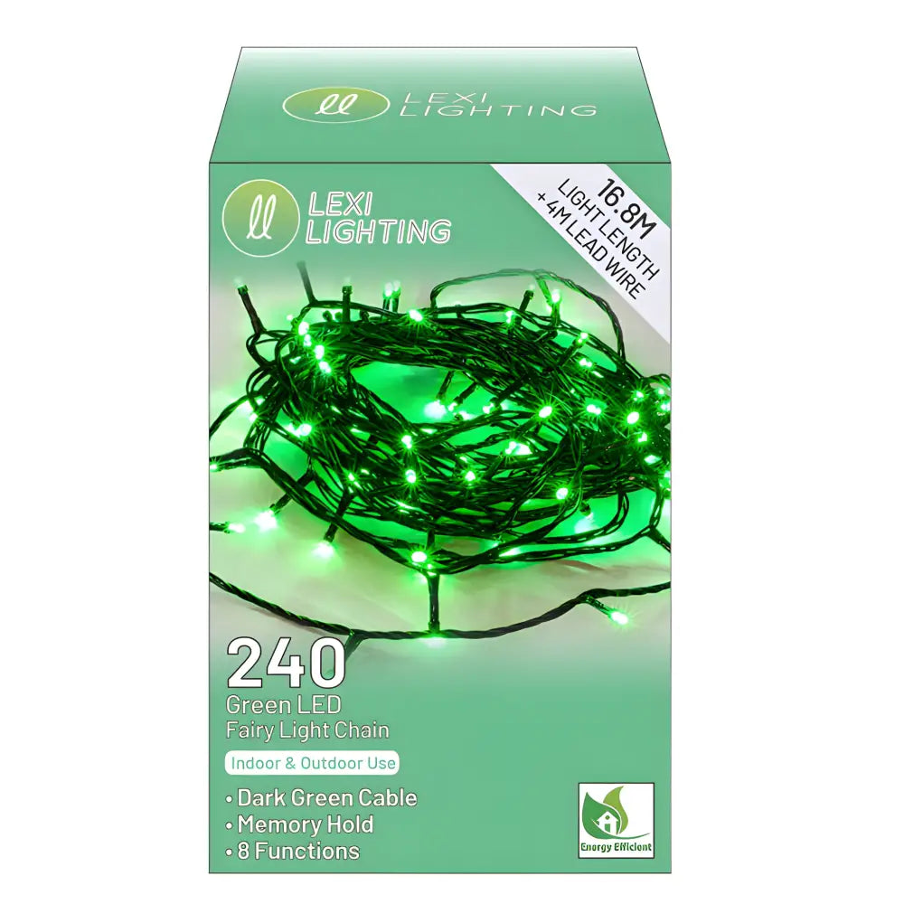 20M LED Fairy Light Christmas Tree Light Set - 7 Colour Options