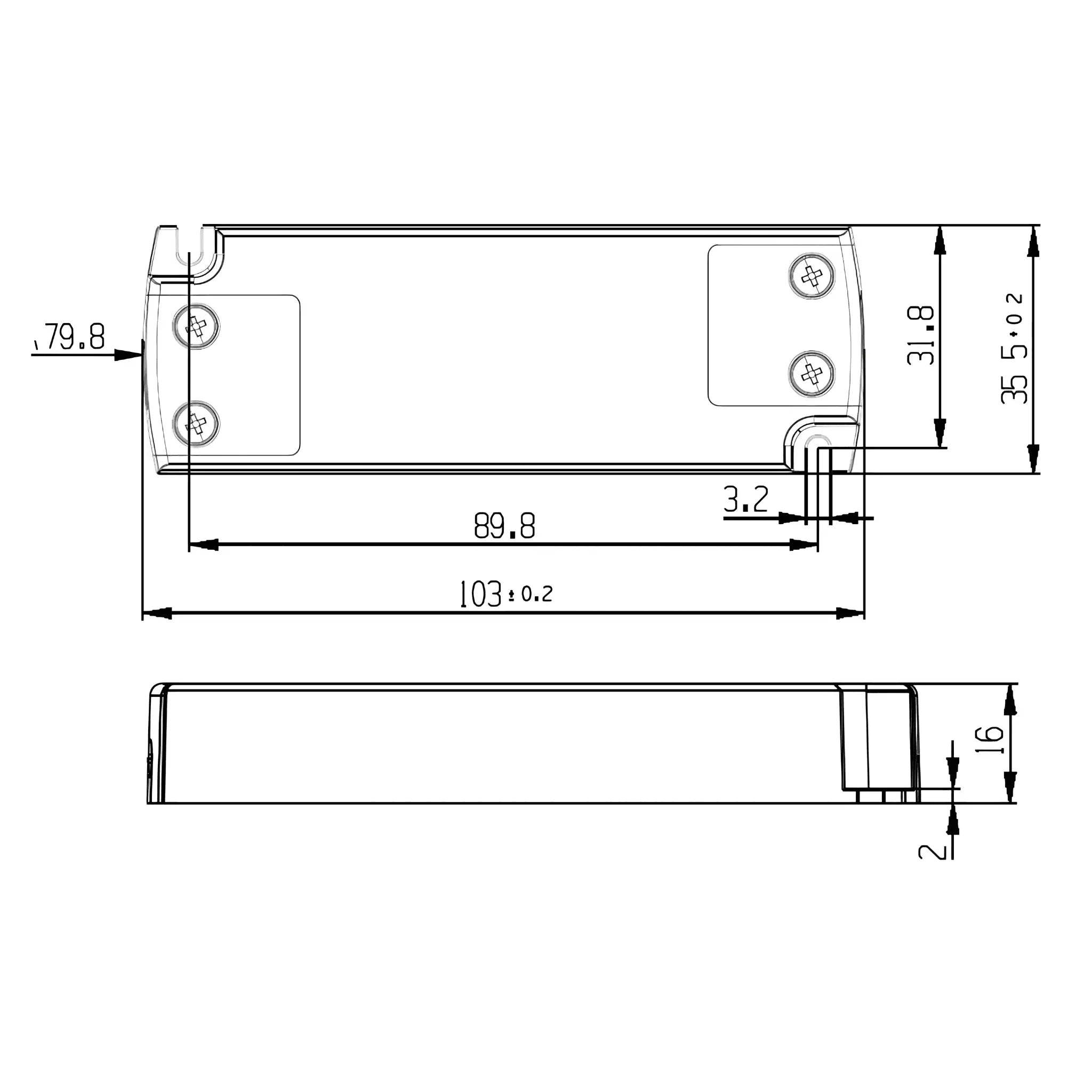 Green Earth Lighting Australia Power & Electrical Supplies 15W IP20 Non-Dimmable Constant Voltage LED Driver | 12V BNV-15-12