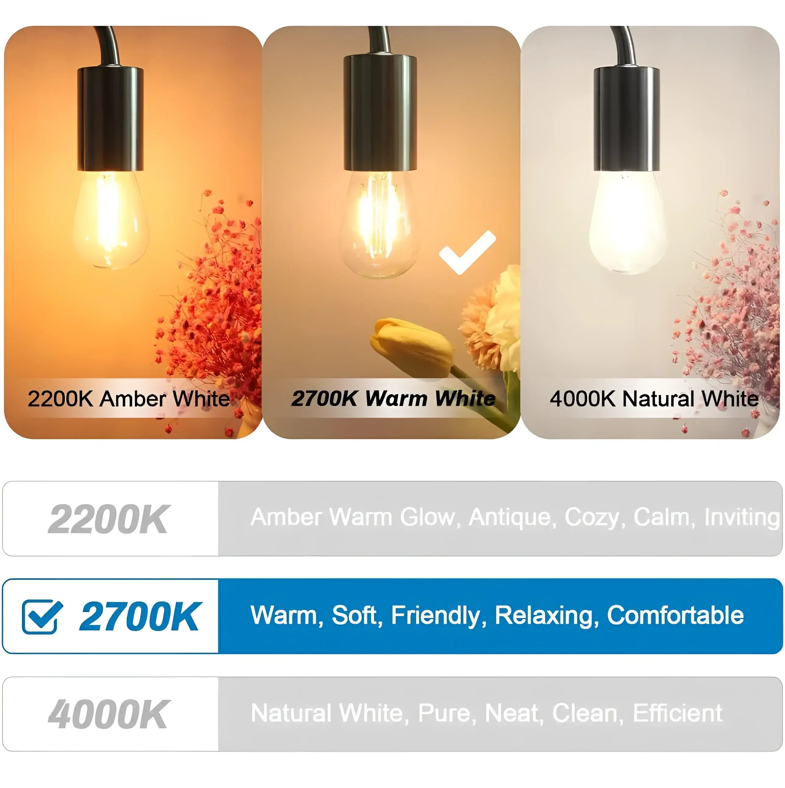 24v Dc 2w 190lm E27 2700k Dimmable Led S14 Festoon