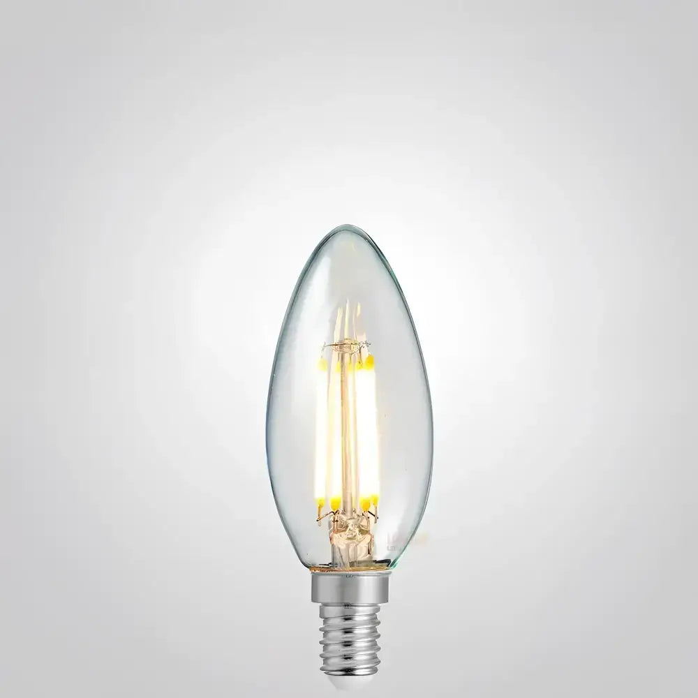 24 Volt DC 4W E14 450lm Dimmable LED Candle Globe - Candle Bulbs