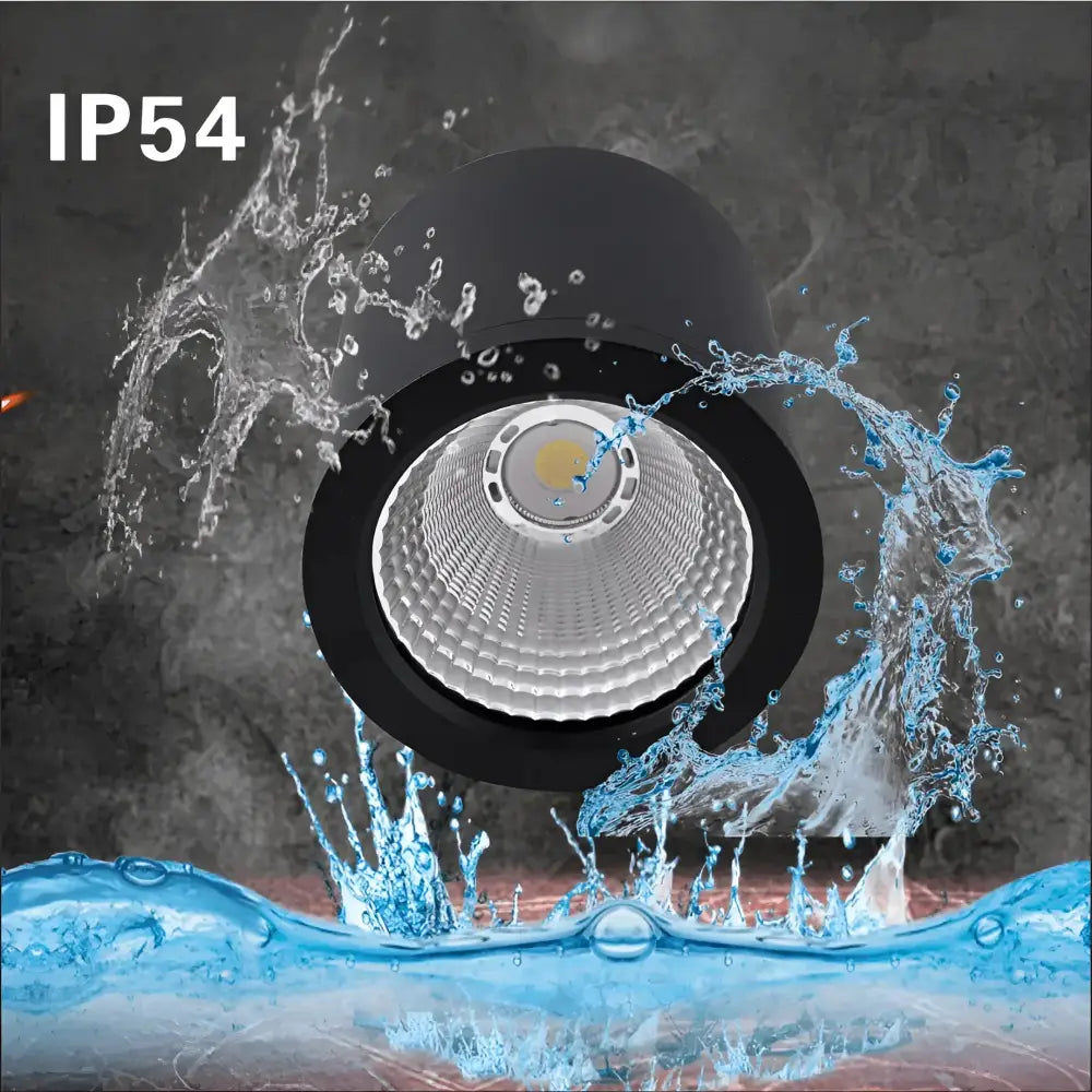 Green Earth Lighting Australia surface mount downlight Surface Mount Tri-Colour 130mm Dimmable LED Downlight