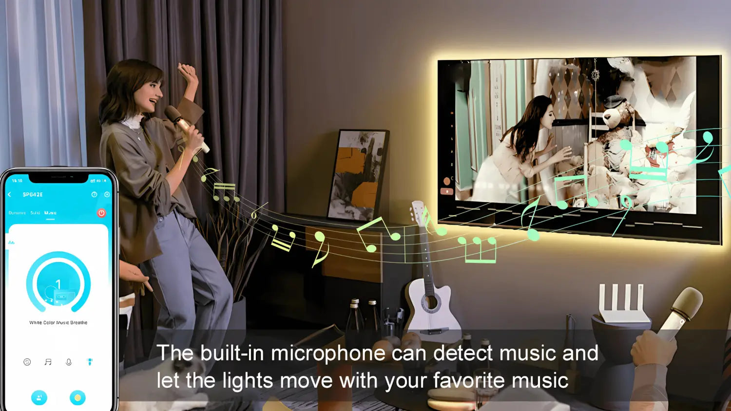 Strippy GlowFlex 3M COB LED Strip Light Kit: Dimmable Smart App & Remote Control - 3CCT