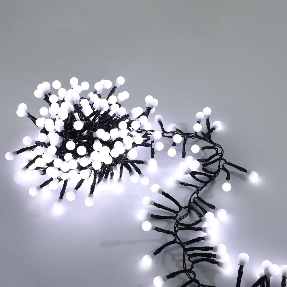 Green Earth Lighting Australia Cluster Light Multicolour / Dark 300 LED Connectable Cluster String Light  with Cherry Balls CLT300MG