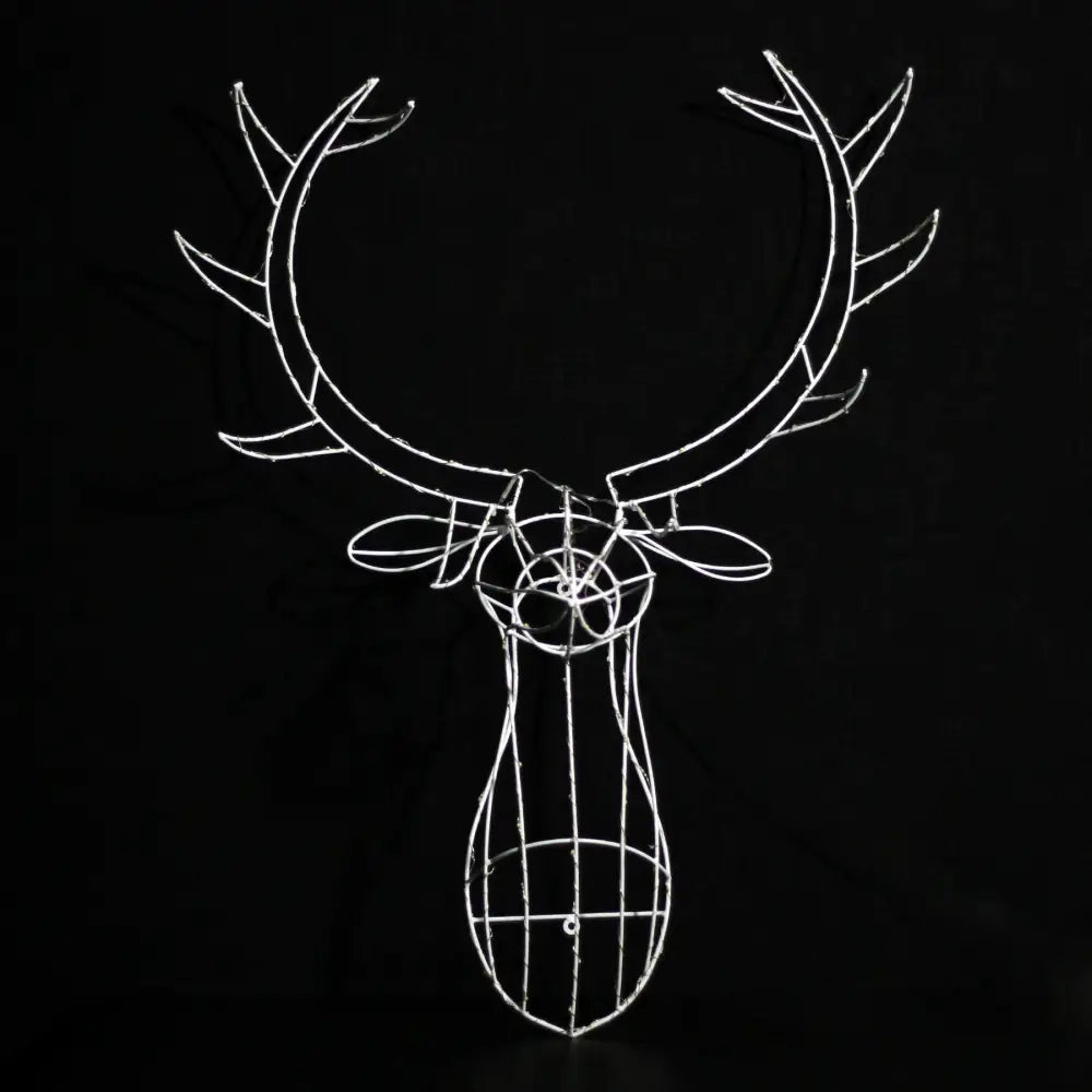 Promo Christmas Figure 3D Hanging Reindeer Head Wall Decor-Dual colour LLOUT04-P