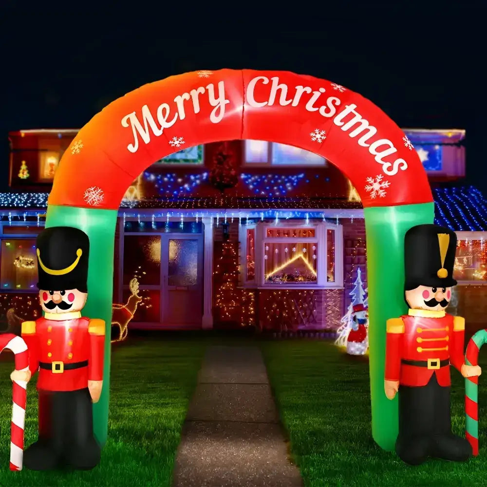 3m Christmas Inflatable Decorations Nutcracker Archway
