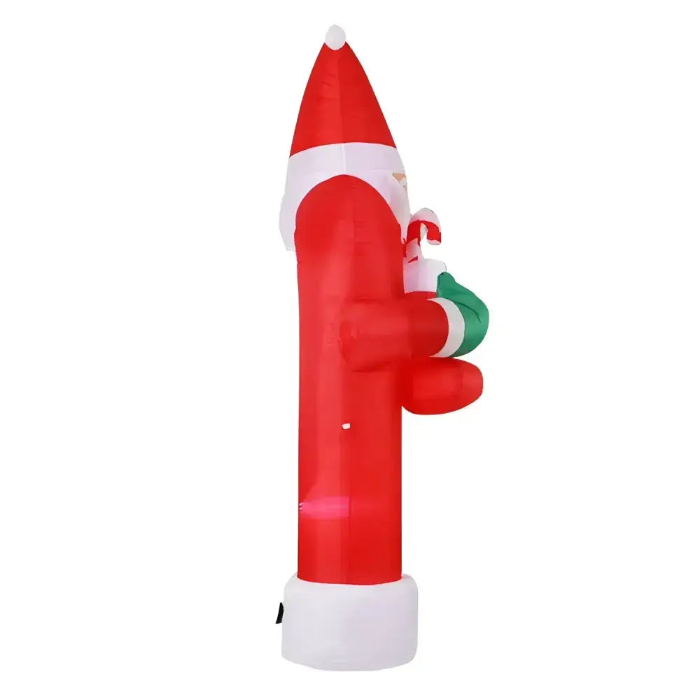 3m Inflatable Santa Archway with Lights