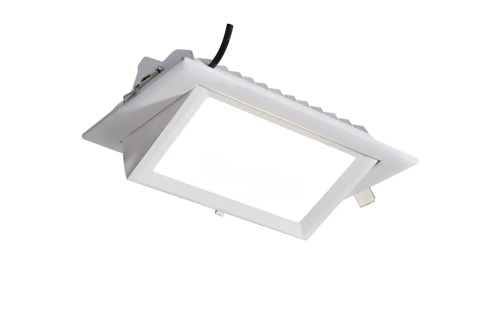 Green Earth Lighting Australia Commercial White 40W Tri-Colour Selectable LED Rectangular Shoplighter LED/38W/TC/RECT/WH