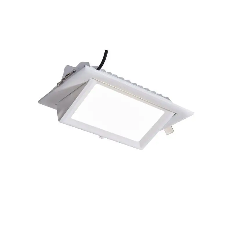 Green Earth Lighting Australia Commercial White 40W Tri-Colour Selectable LED Rectangular Shoplighter LED/38W/TC/RECT/WH