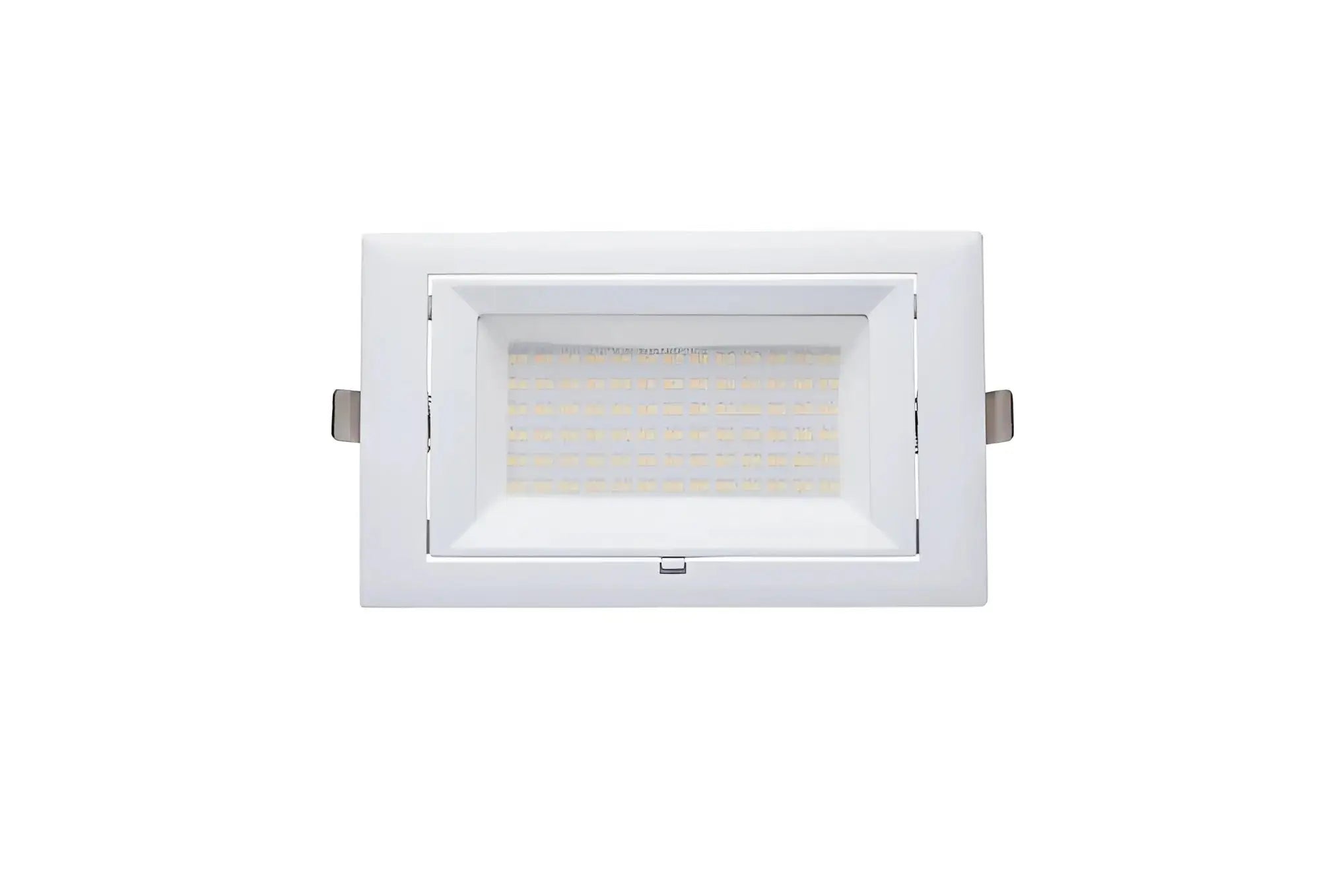 Green Earth Lighting Australia Commercial White 40W Tri-Colour Selectable LED Rectangular Shoplighter LED/38W/TC/RECT/WH