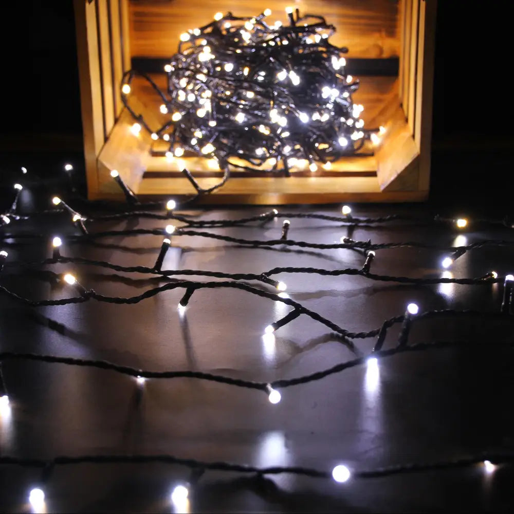Green Earth Lighting Australia String Light Warm White/Multicolour 420 Dual Colour Connectable LED String Lights LL420D01