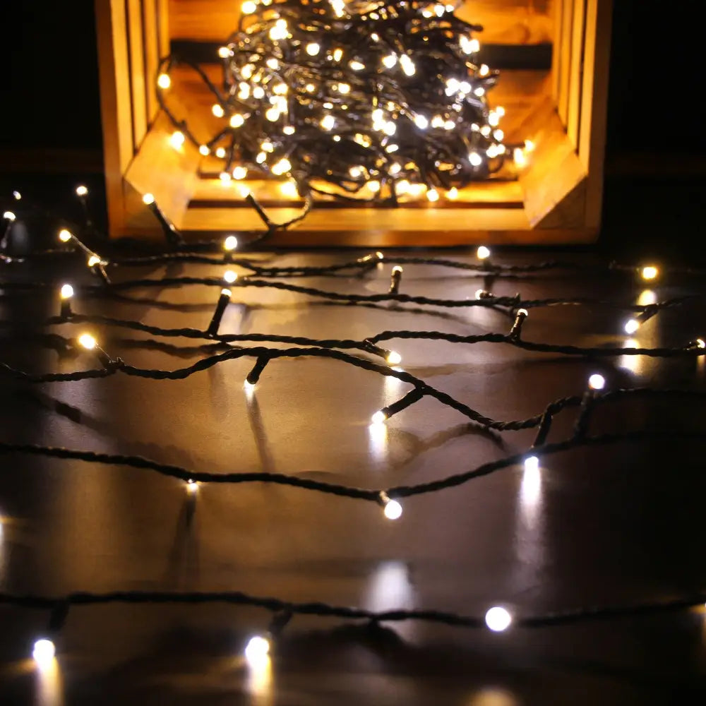 Green Earth Lighting Australia String Light Warm White/Multicolour 420 Dual Colour Connectable LED String Lights LL420D01