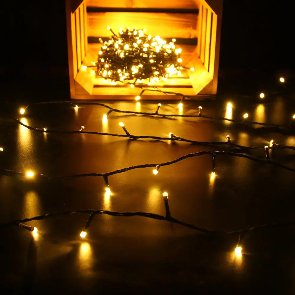 Green Earth Lighting Australia String Light Warm White/Multicolour 420 Dual Colour Connectable LED String Lights LL420D01