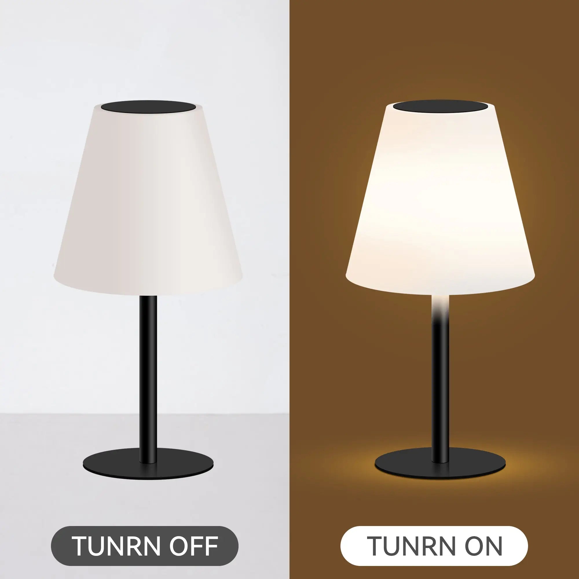 45cm Solar Led Table Lamp Colour Changing Lexi Lighting