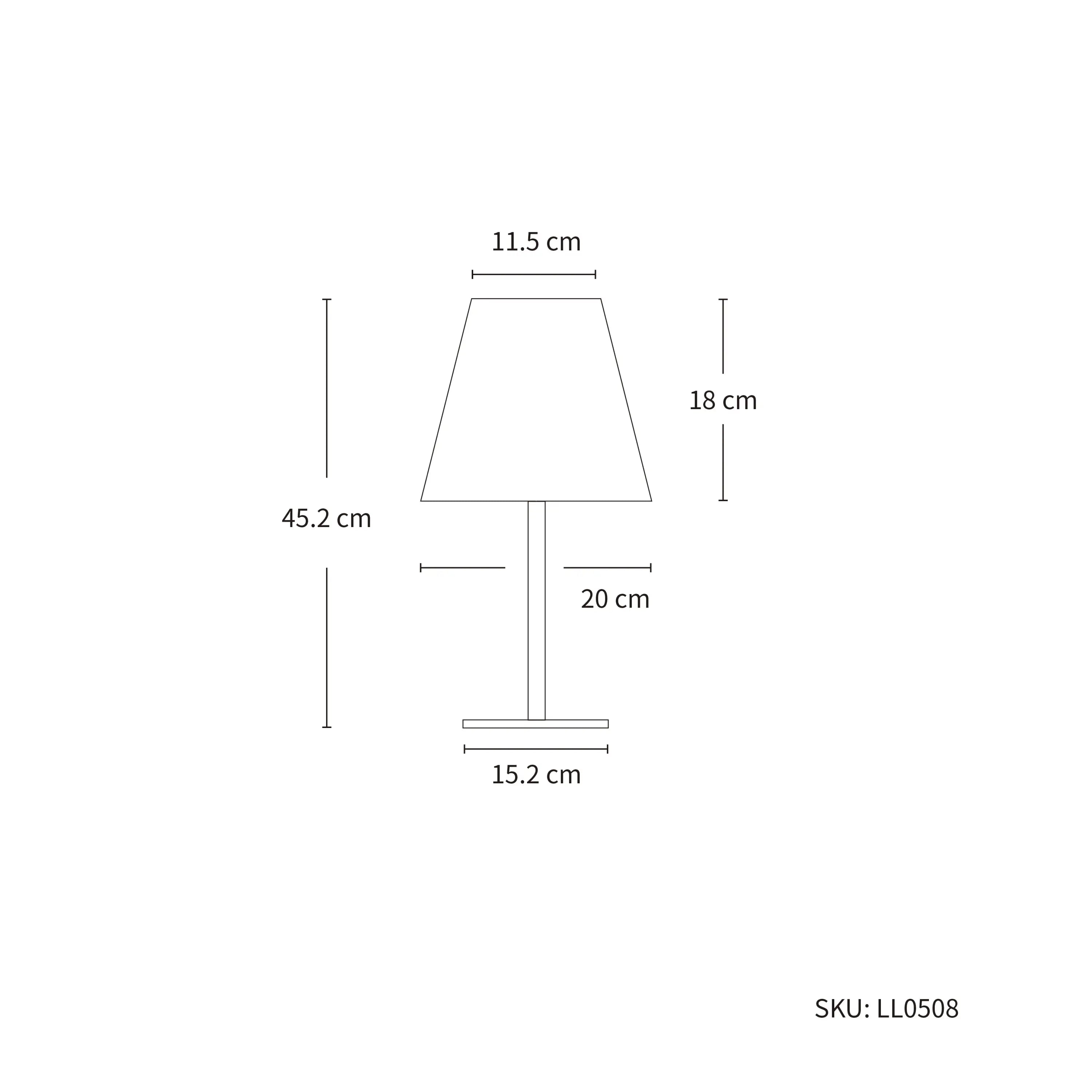45cm Solar Led Table Lamp Colour Changing Lexi Lighting