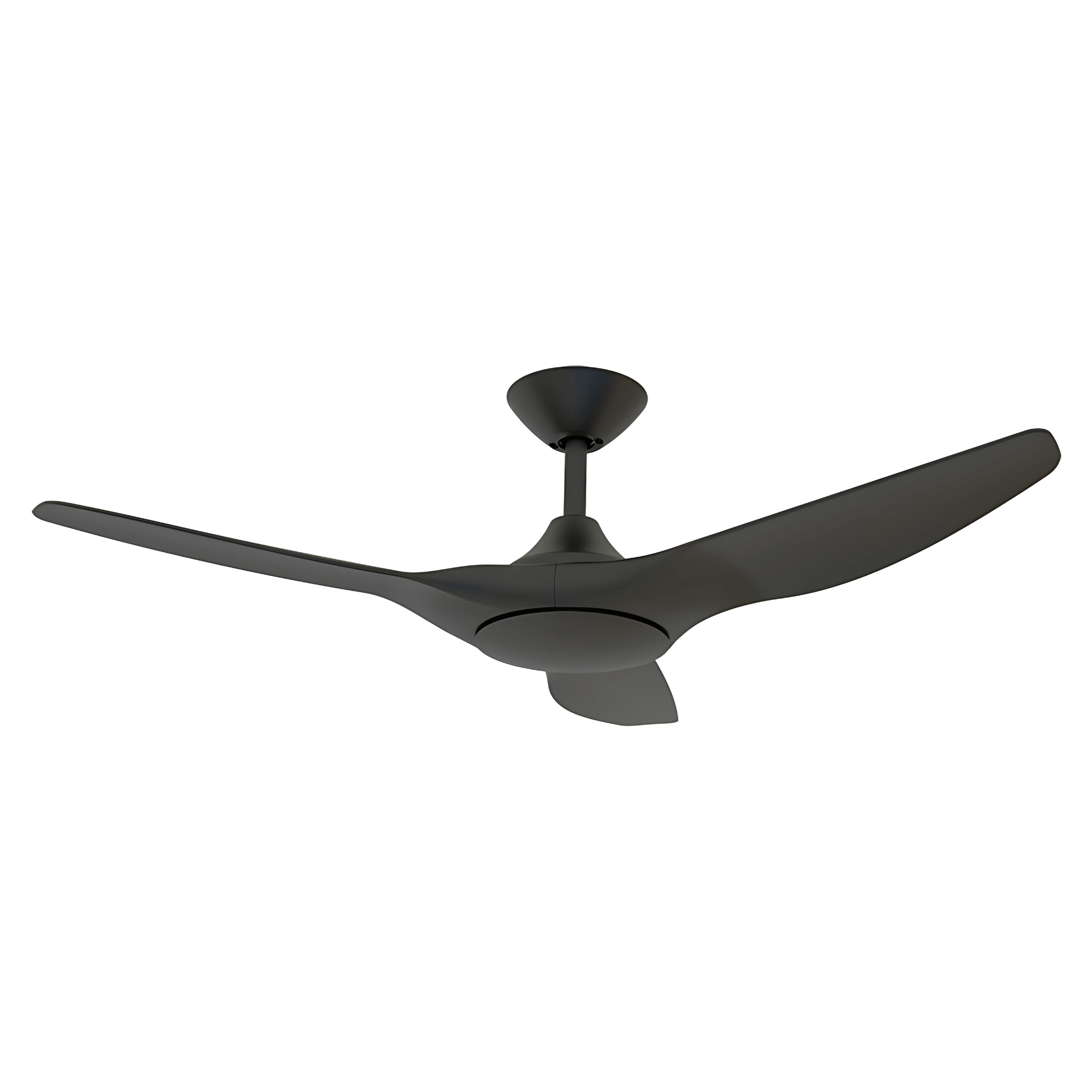 Green Earth Lighting Australia Ceiling Fan STRIKE 48" Black DC Ceiling Fan with Remote 60131