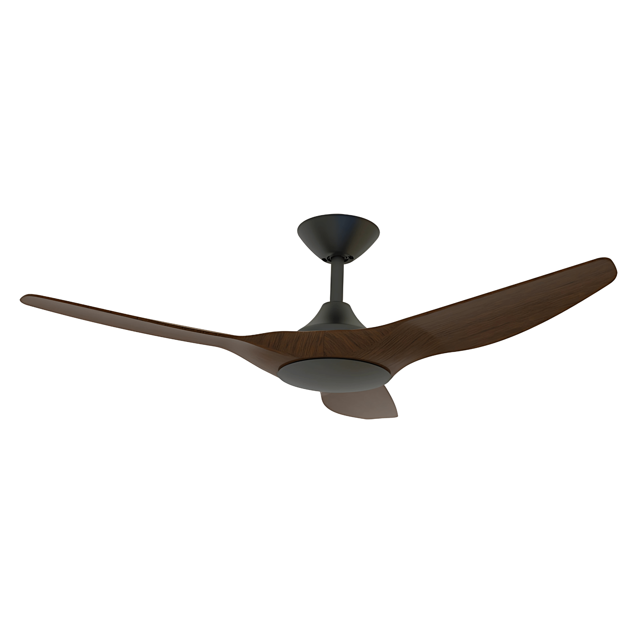 Green Earth Lighting Australia Ceiling Fan STRIKE 48" Black Walnut DC Ceiling Fan with Remote 60132