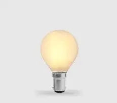 4W Dimmable Fancy Round LED Bulb B15 Frost in Warm White
