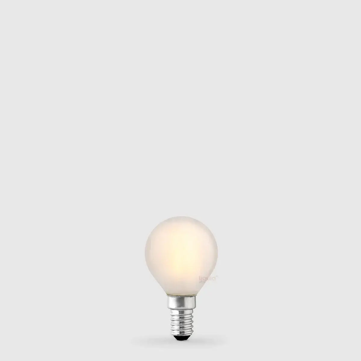 4W Dimmable Fancy Round LED Bulb E14 Frost in Warm White