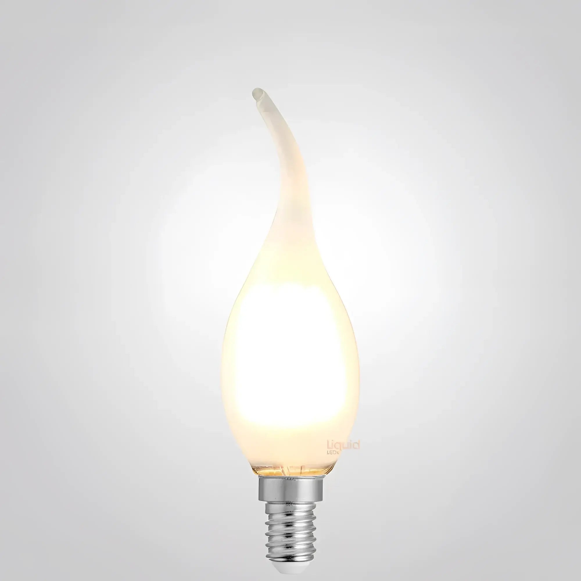 Green Earth Lighting Australia Candle Bulbs 4W Flame Tip Candle Dimmable LED Bulb (E14) Frost in Warm White F414-C35T-F-27K