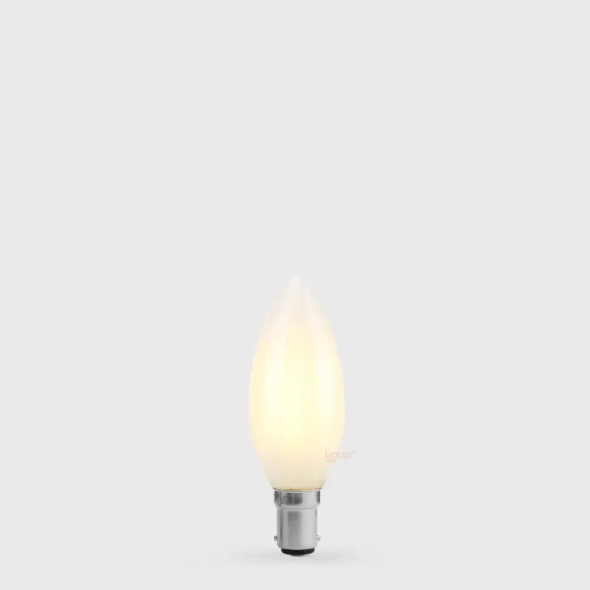 5.5W Dimmable Candle LED Bulb B15 Frost in Warm White