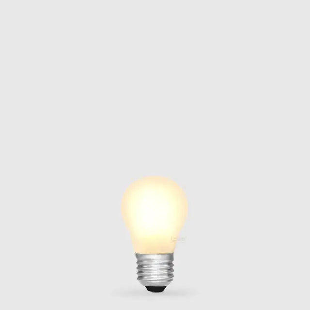 5.5W Dimmable Fancy Round LED Bulb E27 Frost in Warm White