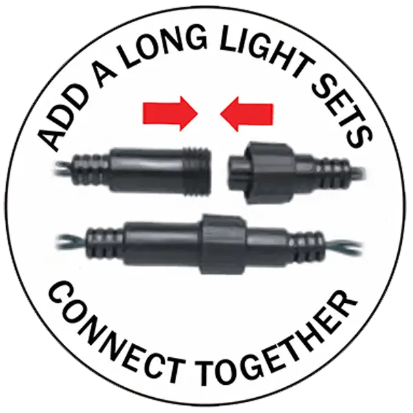 Green Earth Lighting Australia String Light 520 LED Connectable Fairy Light Chain - 3 Colour Options