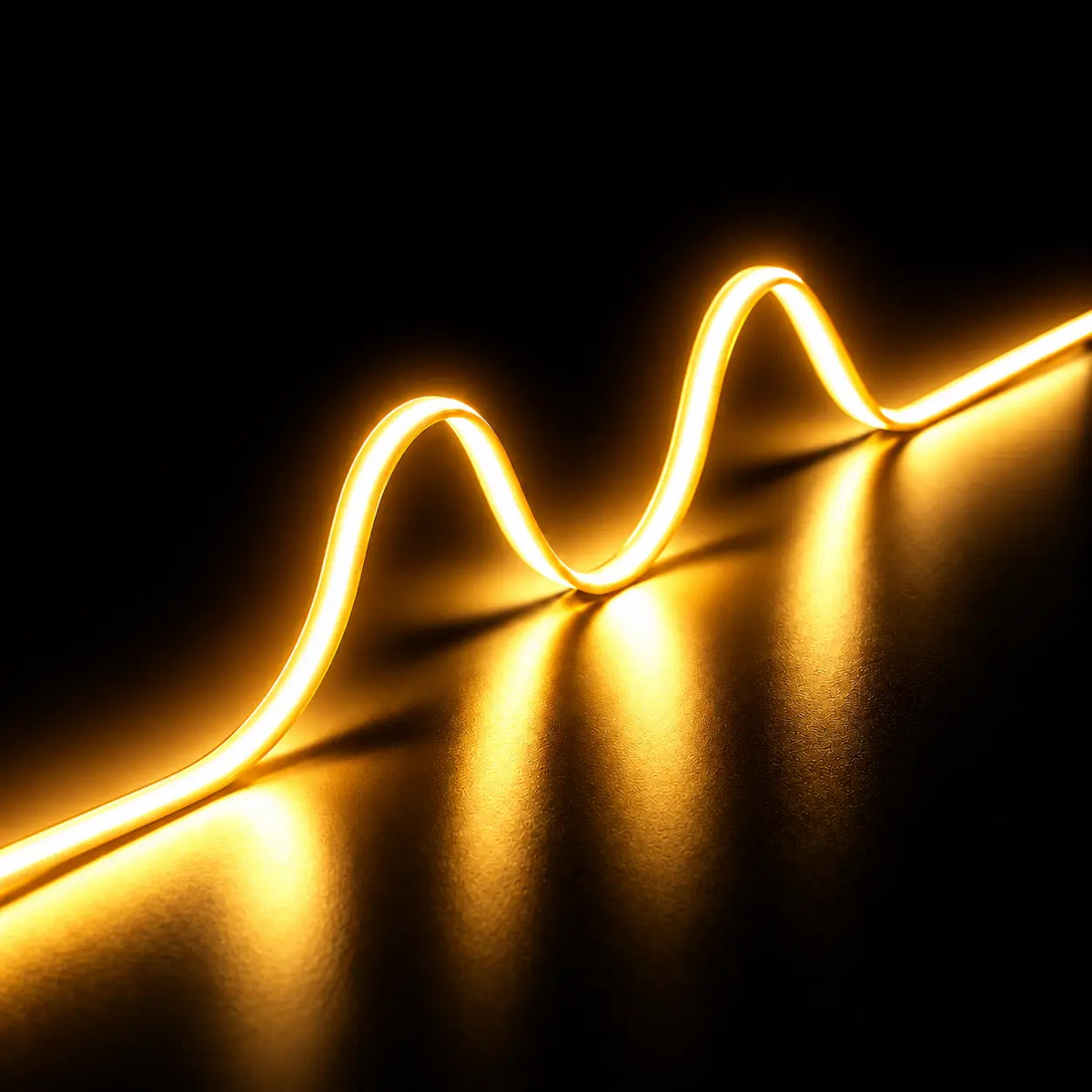 COB Mini 5mm Dotless LED Strip – 3000K Warm White | 12V 10W Dotless