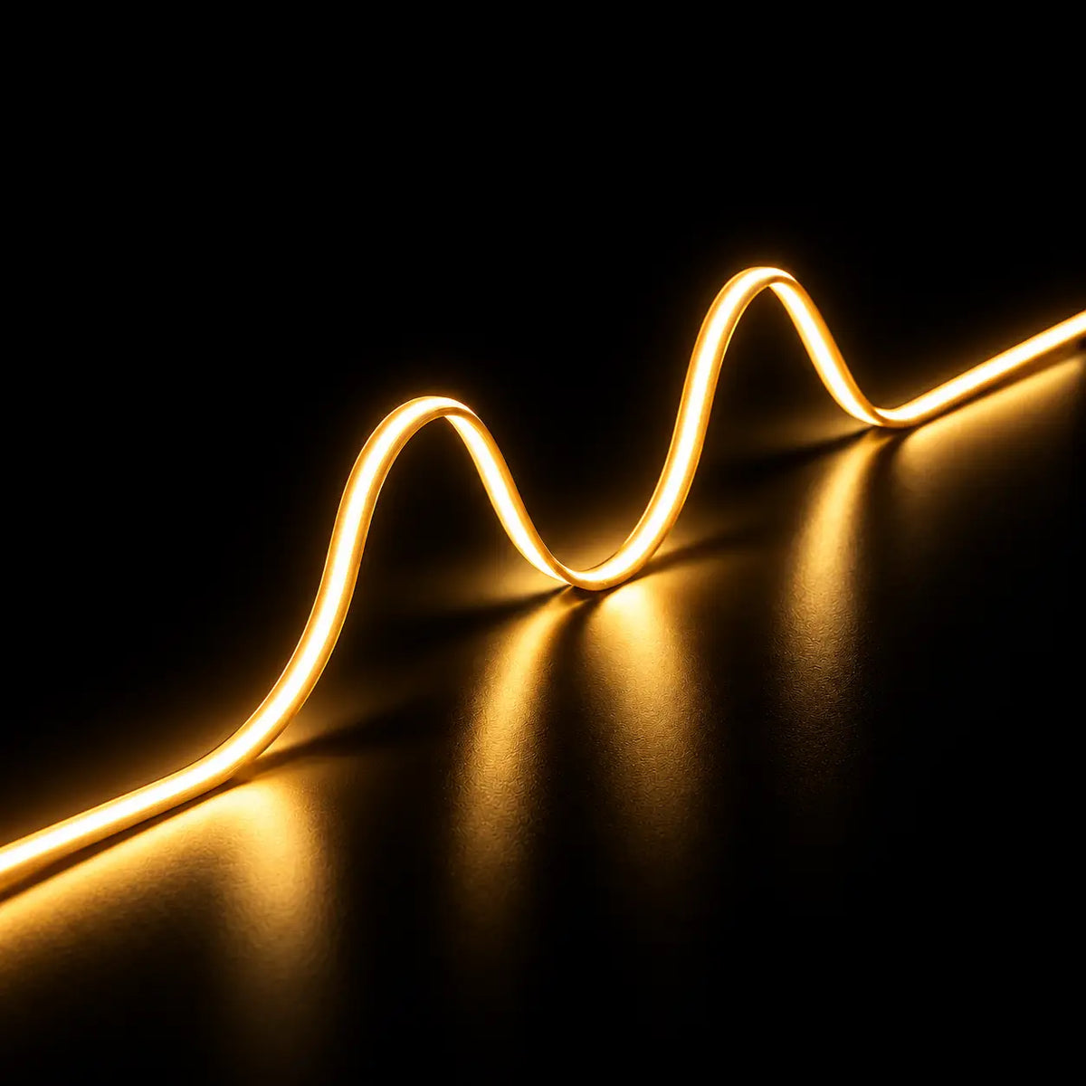 COB Mini 5mm Dotless LED Strip – 3000K Warm White | 24V 6W Dotless