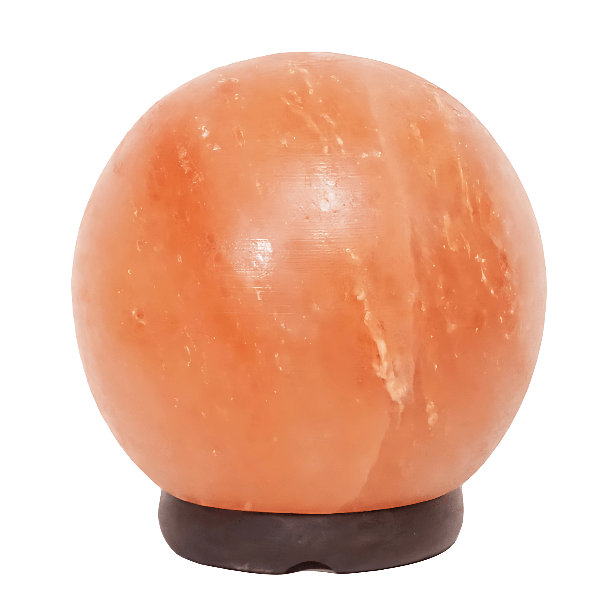 Green Earth Lighting Australia Home & Garden > Lighting > Night Lights & Ambient Lighting 6” Sphere Salt Lamp – Timber Base (12V – 12W) 6” Sphere