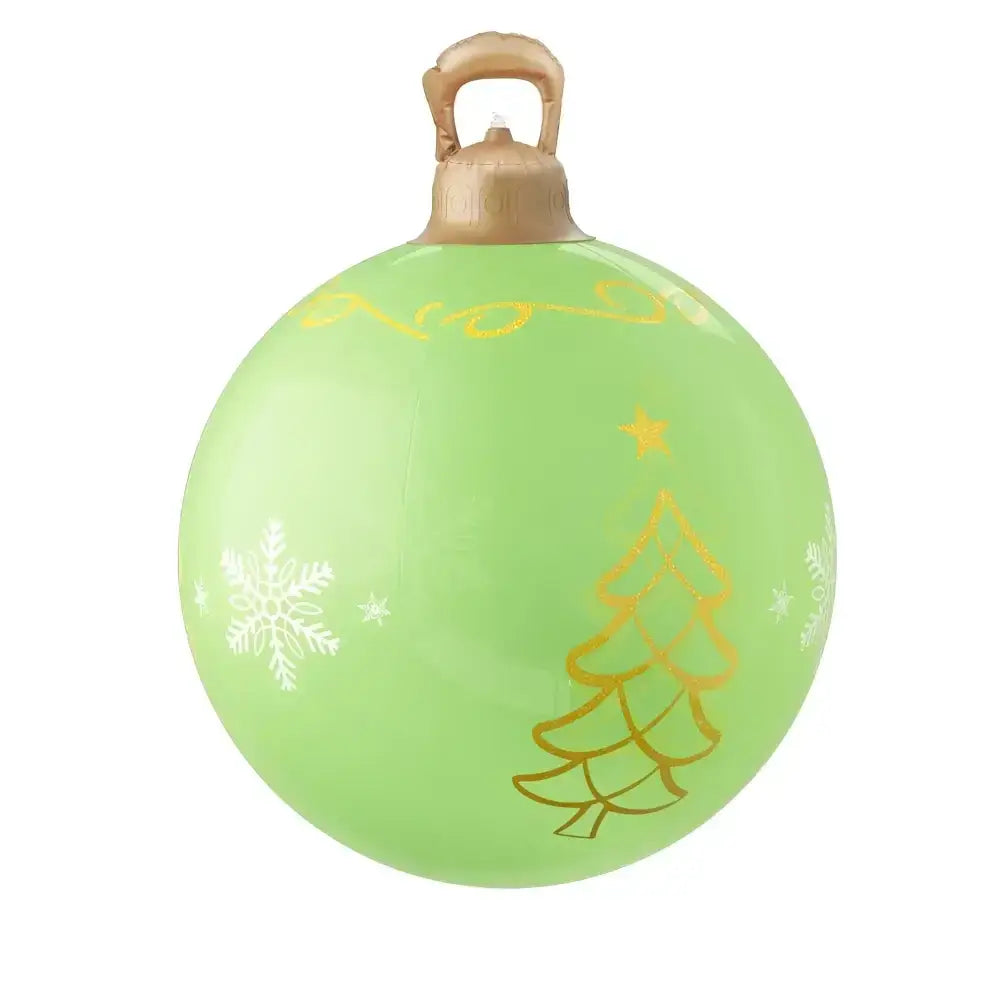 60cm Christmas Inflatable Ball Led Illuminated Decoration