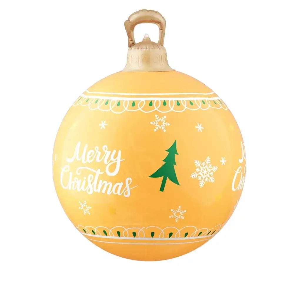 60cm Led Christmas Inflatable Ball Decoration